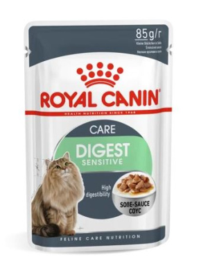 Royal Canin Влажный корм Digest Sensitive для взрослых кошек с чувствительным пищеварением в соусе 0,085кг