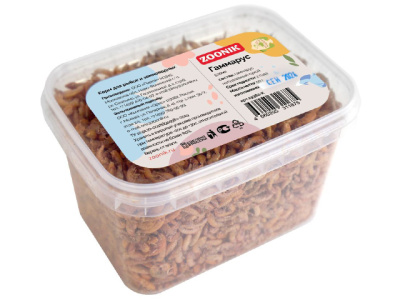 Гаммарус 500мл. для рыб и земноводных в контейнере ЗООНИК