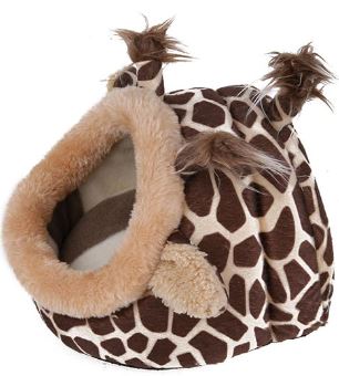 Домик для грызунов и ежей "Giraffe", размер XL (27*27*16см)
