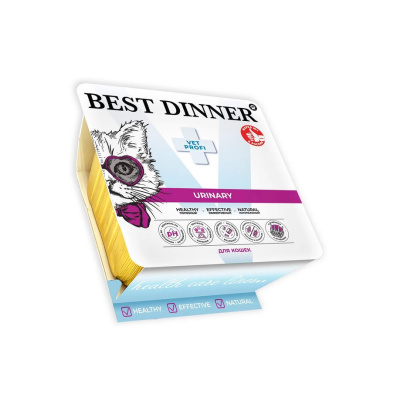 Best Dinner Vet Profi Urinary Нежный паштет для кошек с ягненком - 100 гр