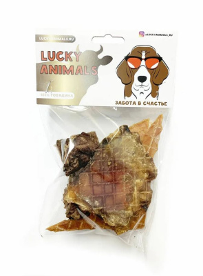 Лакомство Lucky Animals Ассорти говяжье для всех пород собак, 55-70 гр