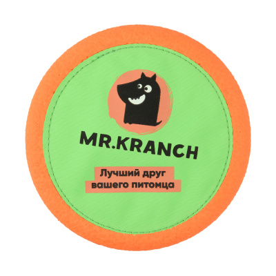 Игрушка Mr.Kranch для собак Тарелка фрисби UFO диаметр 24 см зеленая
