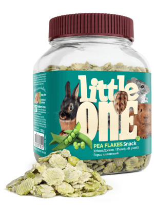 Little One   Лакомство Плющеный горох 230гр