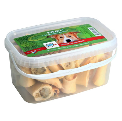 TiTBiT Лакомство   для собак Голень баранья, банка 3.3 л, 700 г