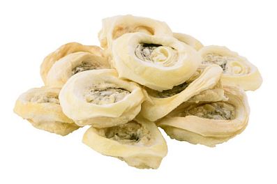 TITBIT. Лакомство для собак. Ухо говяжье, 12 шт пакет, 300 гр