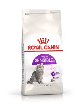 Royal Canin Сухой корм корм Sensible для кошек с чувствительным пищеварением 15 кг