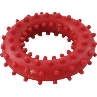 Игрушка для собак Зооник "Кольцо с шипами №2", 68 мм ЗООНИК