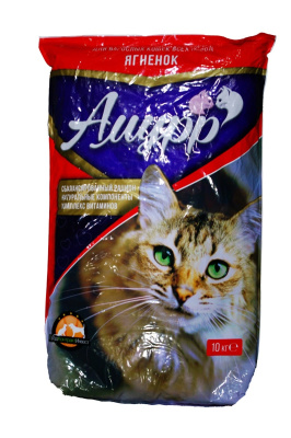 Амурр Сухой корм для кошек «Ягненок» 10кг