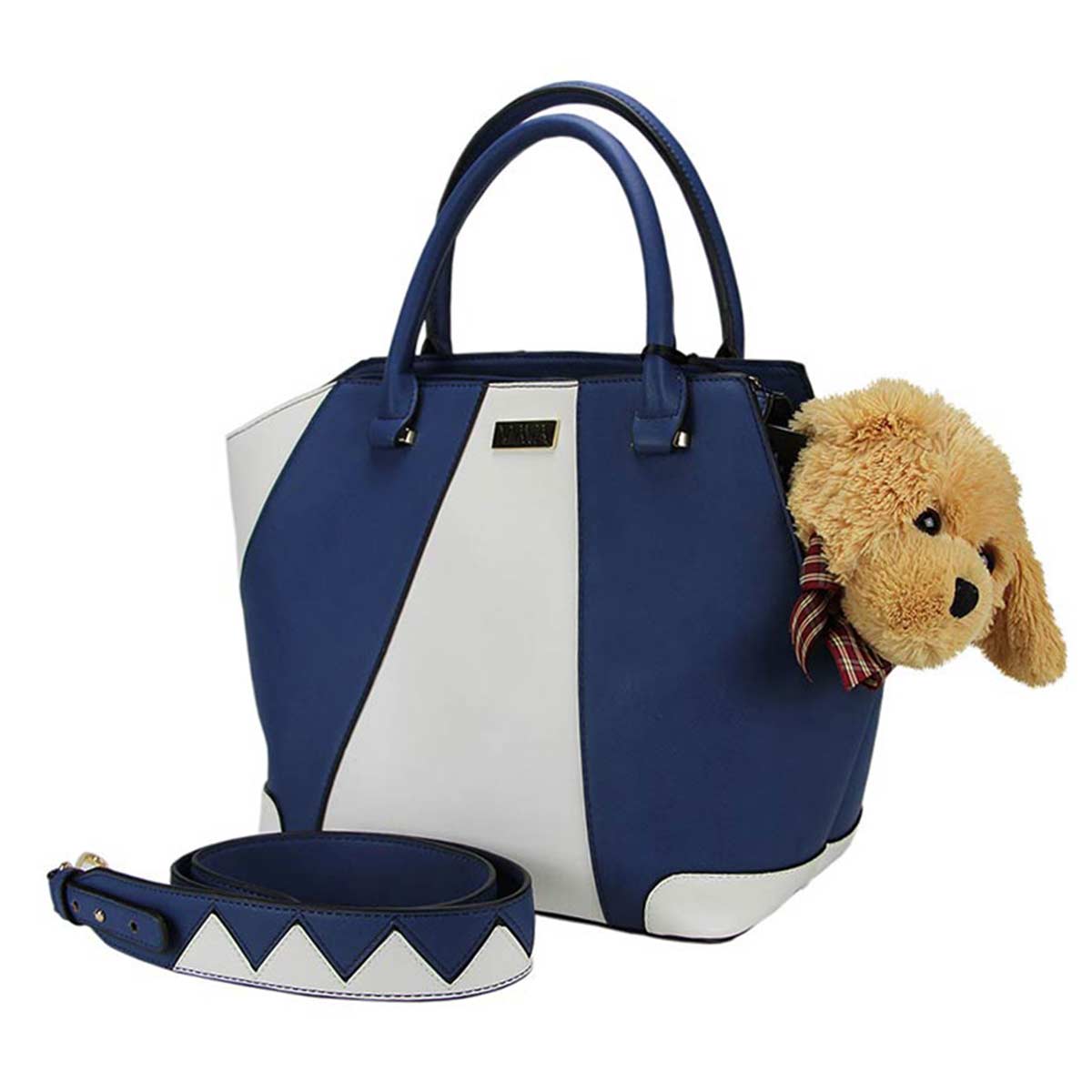 DOGMAN Сумка модельная "Лондон" синяя 27 х 18 х 26 см