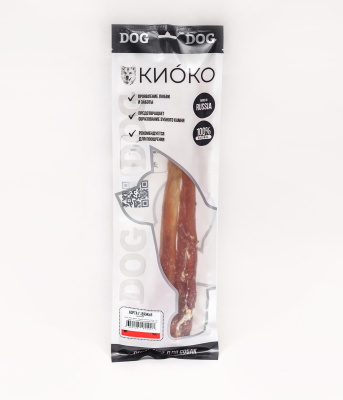 КИОКИ Аорта говяжья цельная для собак 90 гр