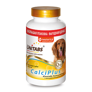 Unitabs CalciPlus с Q10  с кальцием, фосфором и витамином D, 200 таб.