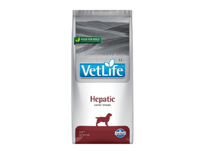 Полнорационный диетический корм для собак Farmina Vet Life Hepatic при заболеваниях печени, 2 кг