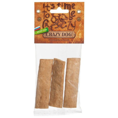 TiTBiT Crazy Dog Жевательные полоски с кроликом для мелких собак, 35 гр