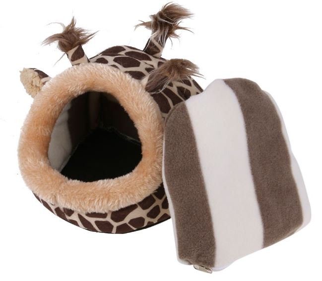 Домик для грызунов и ежей "Giraffe", размер XL (27*27*16см)