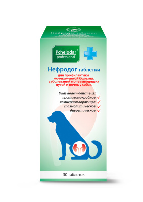 Pchelodar Нефродог таблетки для профилактики МКБ для собак, 30таб