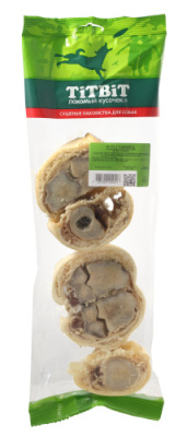 TITBIT Лакомство для собак Крутон говяжий XL, мягкая упаковка, 270 г