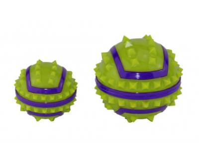 Игрушка для собак Dogman Мяч с шипами для массажа десен 9,7 см