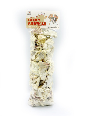 Лакомство Lucky Animals Легкое говяжье L для всех пород собак, 140 гр