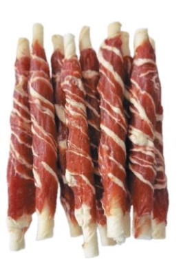 Лакомство для собак NORD FARM Палочки с мраморной уткой, 700 гр