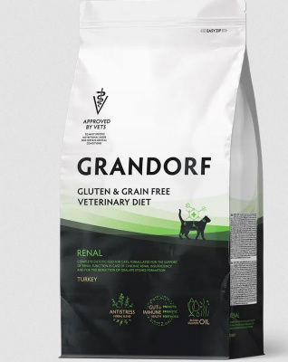 GRANDORF CAT сухой, Диета, Ренал 400гр