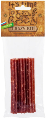 TITBIT Crazy Dog Мясные трубочки с уткой для средних собак, 60 г