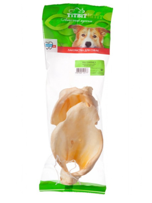 TITBIT Ухо телячье 2 - мягкая упаковка