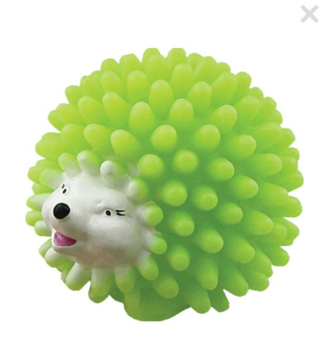 Игрушка для собак ЗООНИК "Ежик" средний, 8,5 см