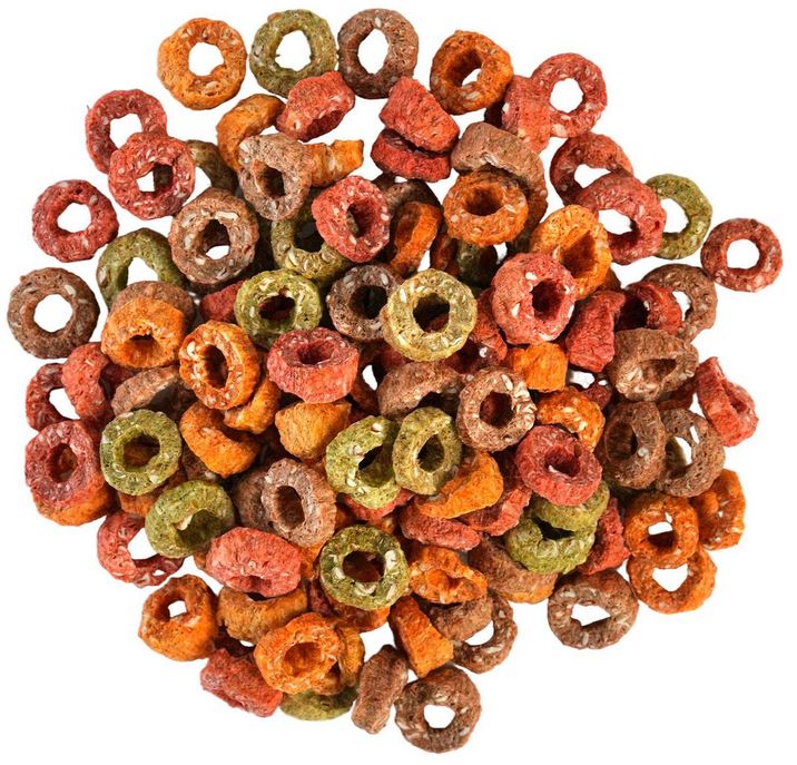 Лакомство Bambini Pets Хрустящий микс для крыс и хомячков, 50 г.