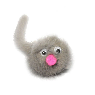 Игрушка GOSi для кошек Зверёк из норки, на картоне