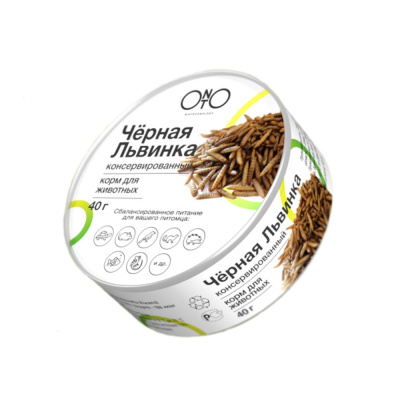 ONTO черная львинка консервированный 40г