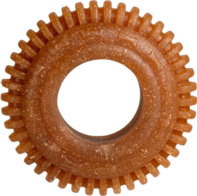 Игрушка для собак."Шина", бамбуковое волокно и полимер, 45г