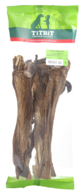Лакомство TiTBiT Желудок бараний XXL для собак, мягкая упаковка, 95 г