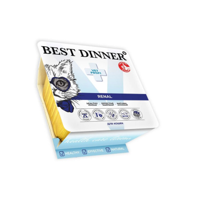 Best Dinner Vet Profi Renal Нежный паштет для кошек с ягненком - 100 гр