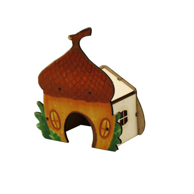 Домик GOSi Сказочный для грызуна "ЖЕЛУДЬ", размер S