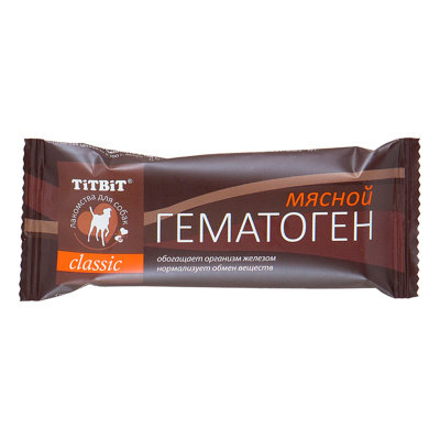 TiTBiT Гематоген мясной classic для собак, 35г