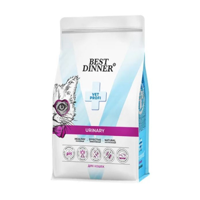 Best Dinner Vet Profi Urinary Сухой корм для кошек, 1.5кг