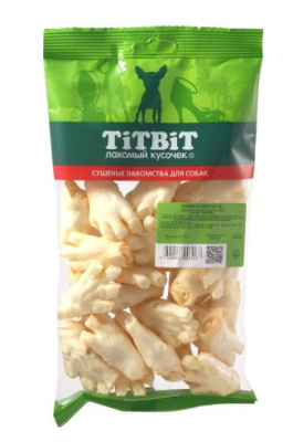 TITBIT. Лакомство для собак. Лапки кроличьи XL. Мягкая упаковка, 70г