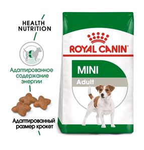 Royal Canin Mini Adult для собак мелких размеров от 10 месяцев до 8 лет  8кг