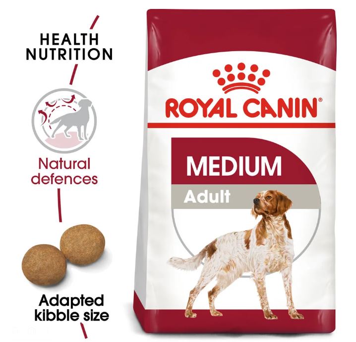 Royal Canin Medium Adult сухой корм для собак средних пород  15кг
