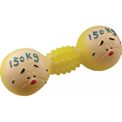 Игрушка Зооник "Гантель 150 кг", 15 см ЗООНИК