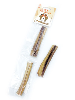 Лакомство Lucky Animals Корень бычий ДУЭТ для собак всех пород, 30 гр (2*10см)