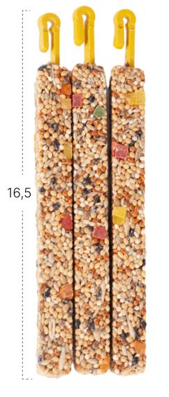 NUTRIALL палочки для грызунов с с тропическими фруктами 90 гр