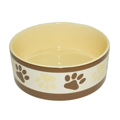 Миска керамическая «Лапки» DOGMAN, 0,29 л