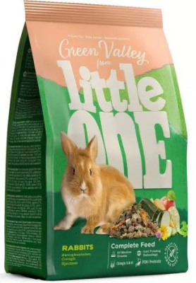 Little One «Зеленая долина» Корм из разнотравья для кроликов 750гр