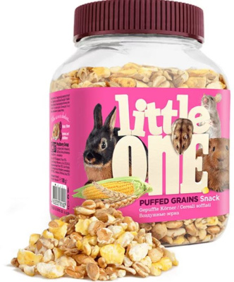 Little One   Лакомство Воздушные зерна для грызунов 100г