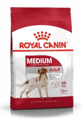 Royal Canin Medium Adult сухой корм для собак средних пород  15кг