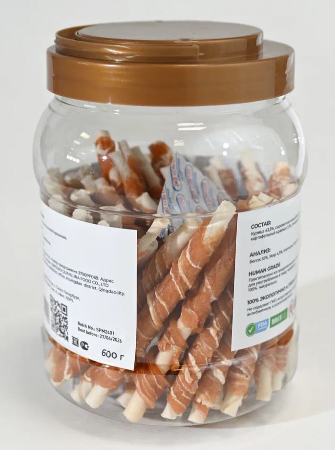 NORD FARM Косточки с мраморным цыпленком, 600 г