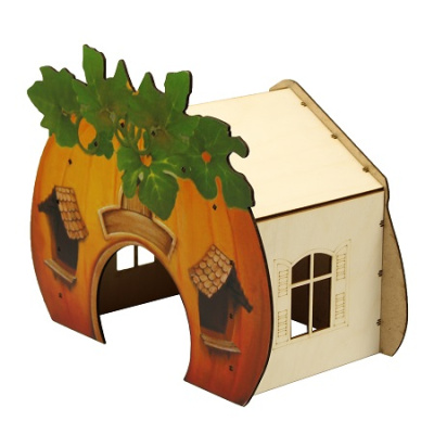 Домик GOSi Сказочный для грызуна "ТЫКОВКА" размер L