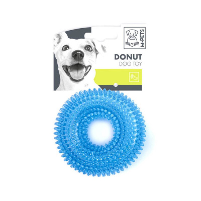 M-PETS Игрушка для щенков кольцо DONUT, 9 см