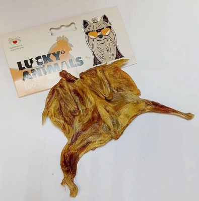 Лакомство Lucky Animals Перепелка для всех пород собак, 55 гр